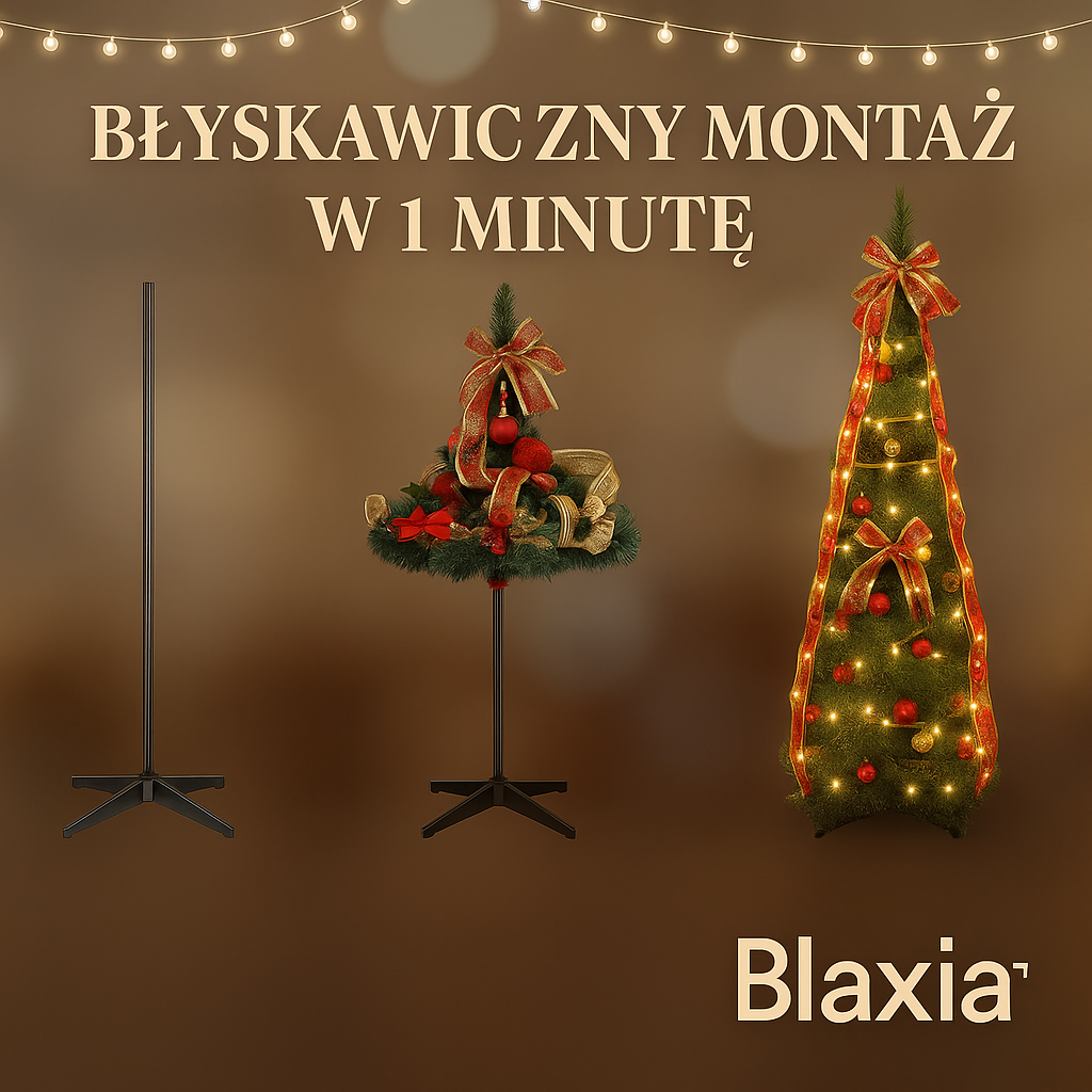 Blaxia™-Składana Choinka Led Ciepła